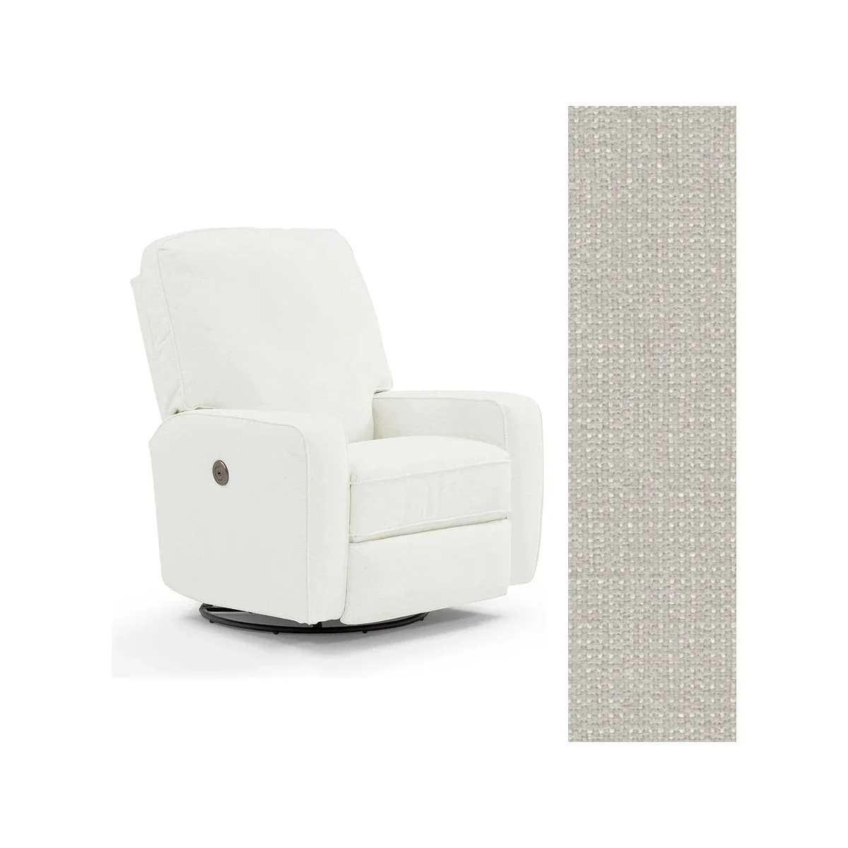 Storytime by Best Chairs Bilana Power Swivel Glider Recliner - Image 117