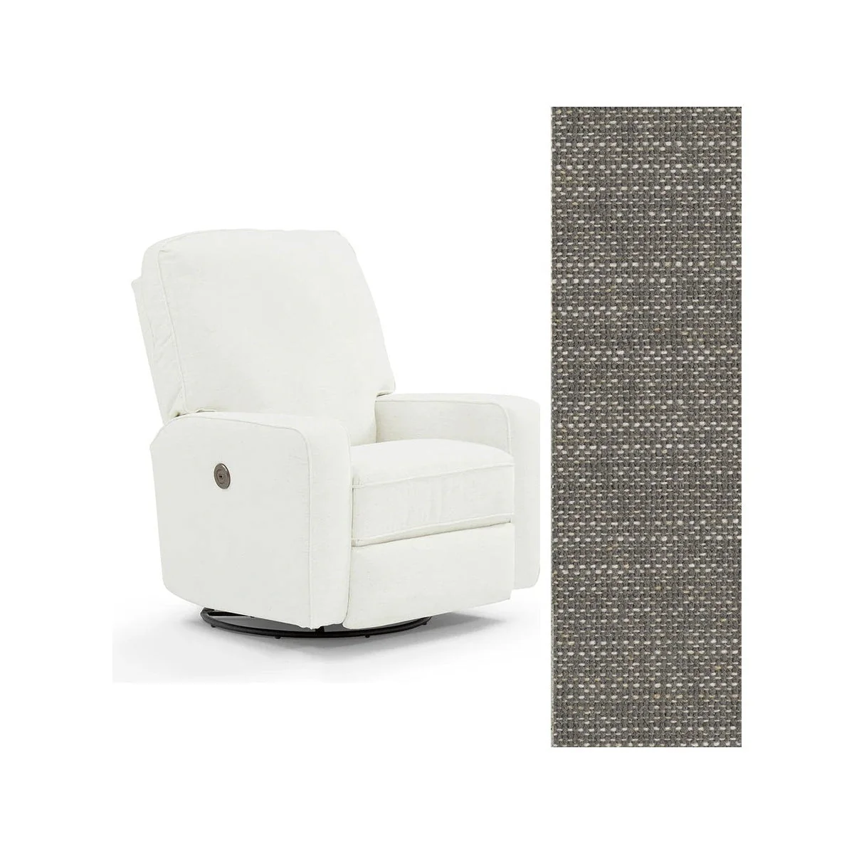 Storytime by Best Chairs Bilana Power Swivel Glider Recliner - Image 121