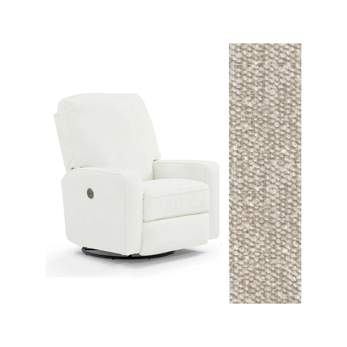 Storytime by Best Chairs Bilana Power Swivel Glider Recliner - Image 122