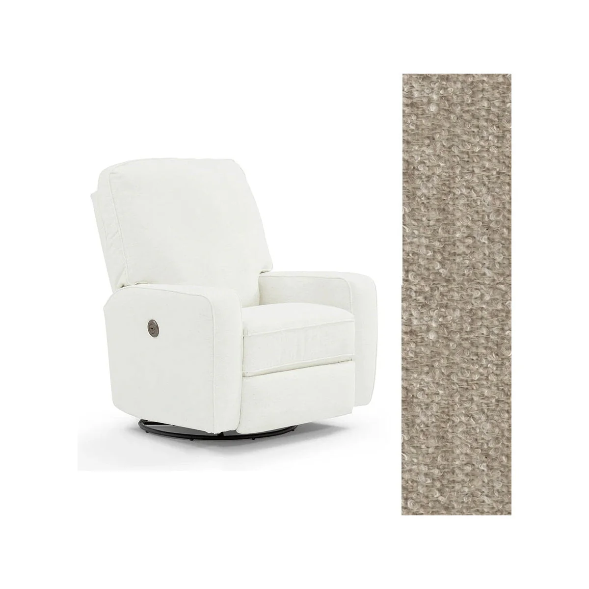 Storytime by Best Chairs Bilana Power Swivel Glider Recliner - Image 124