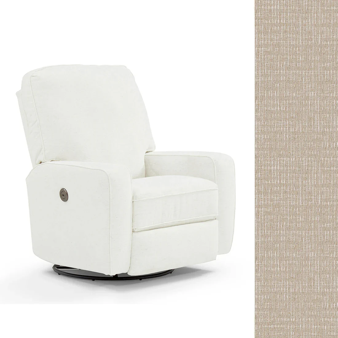 Storytime by Best Chairs Bilana Power Swivel Glider Recliner - Image 47