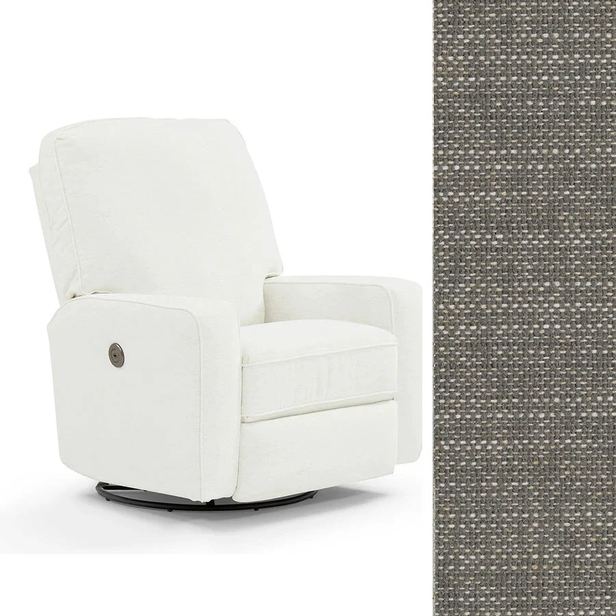 Storytime by Best Chairs Bilana Power Swivel Glider Recliner - Image 73