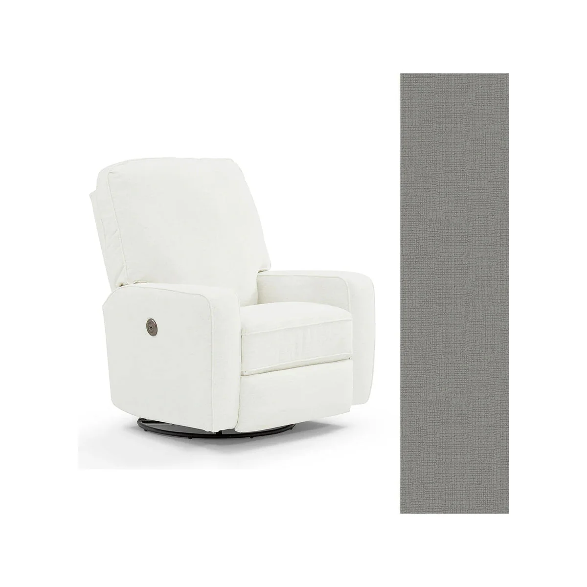 Storytime by Best Chairs Bilana Power Swivel Glider Recliner - Image 80
