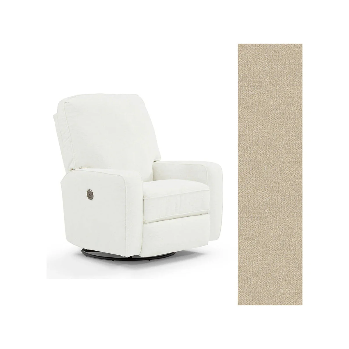 Storytime by Best Chairs Bilana Power Swivel Glider Recliner - Image 83