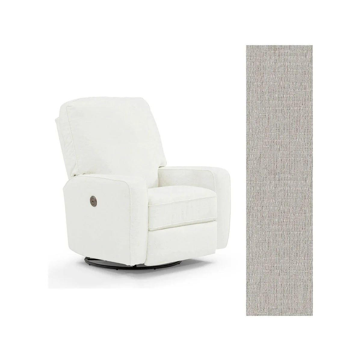 Storytime by Best Chairs Bilana Power Swivel Glider Recliner - Image 94