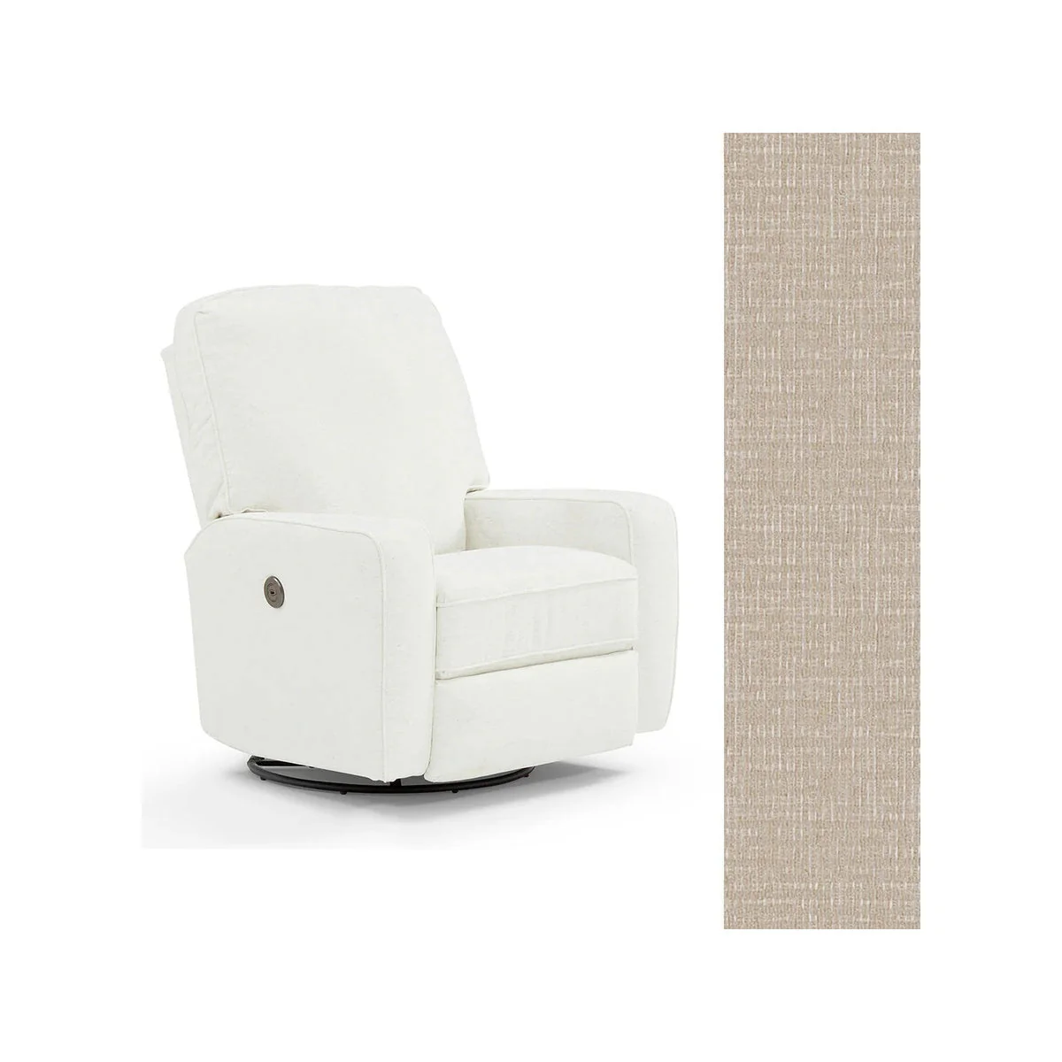 Storytime by Best Chairs Bilana Power Swivel Glider Recliner - Image 96