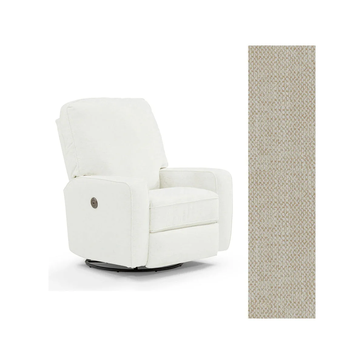 Storytime by Best Chairs Bilana Power Swivel Glider Recliner - Image 97