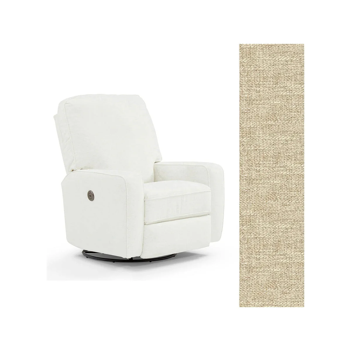 Storytime by Best Chairs Bilana Power Swivel Glider Recliner - Image 98