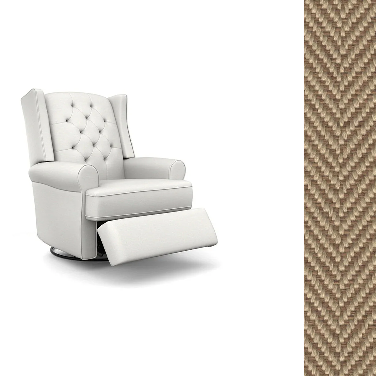 Storytime by Best Chairs Finley Swivel Glider Recliner - Image 135