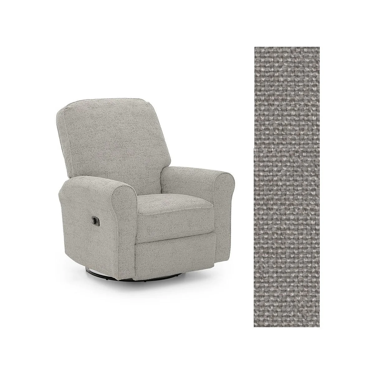 Storytime by Best Chairs Josey Power Swivel Glider Recliner - Image 110