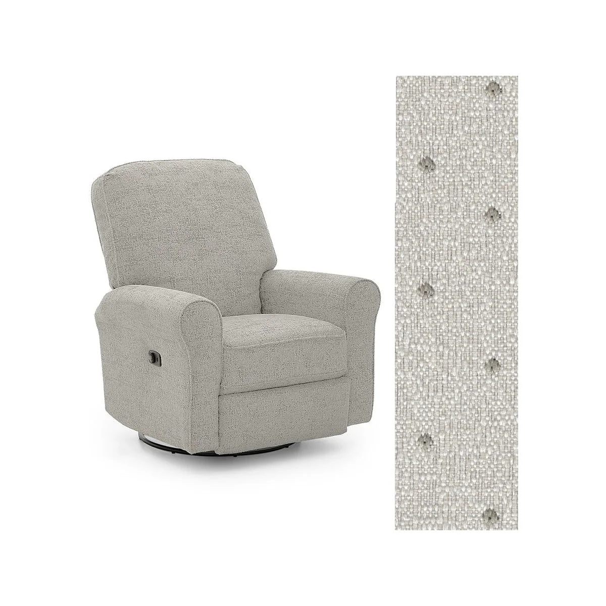 Storytime by Best Chairs Josey Power Swivel Glider Recliner - Image 124