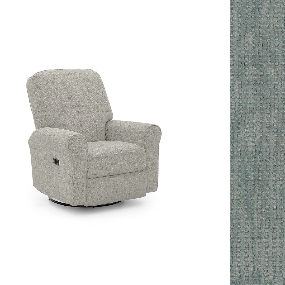 Storytime by Best Chairs Josey Power Swivel Glider Recliner - Image 137