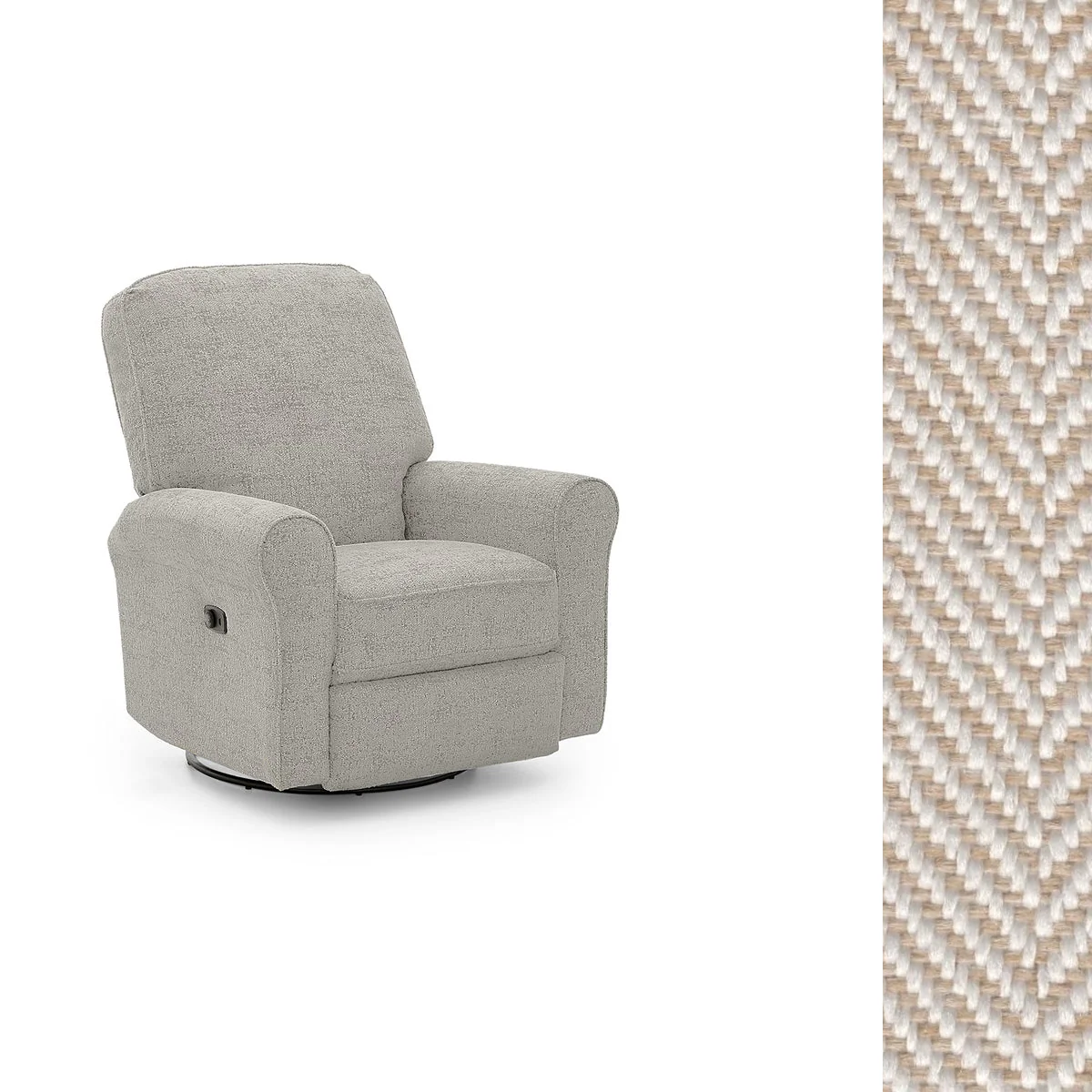 Storytime by Best Chairs Josey Power Swivel Glider Recliner - Image 139