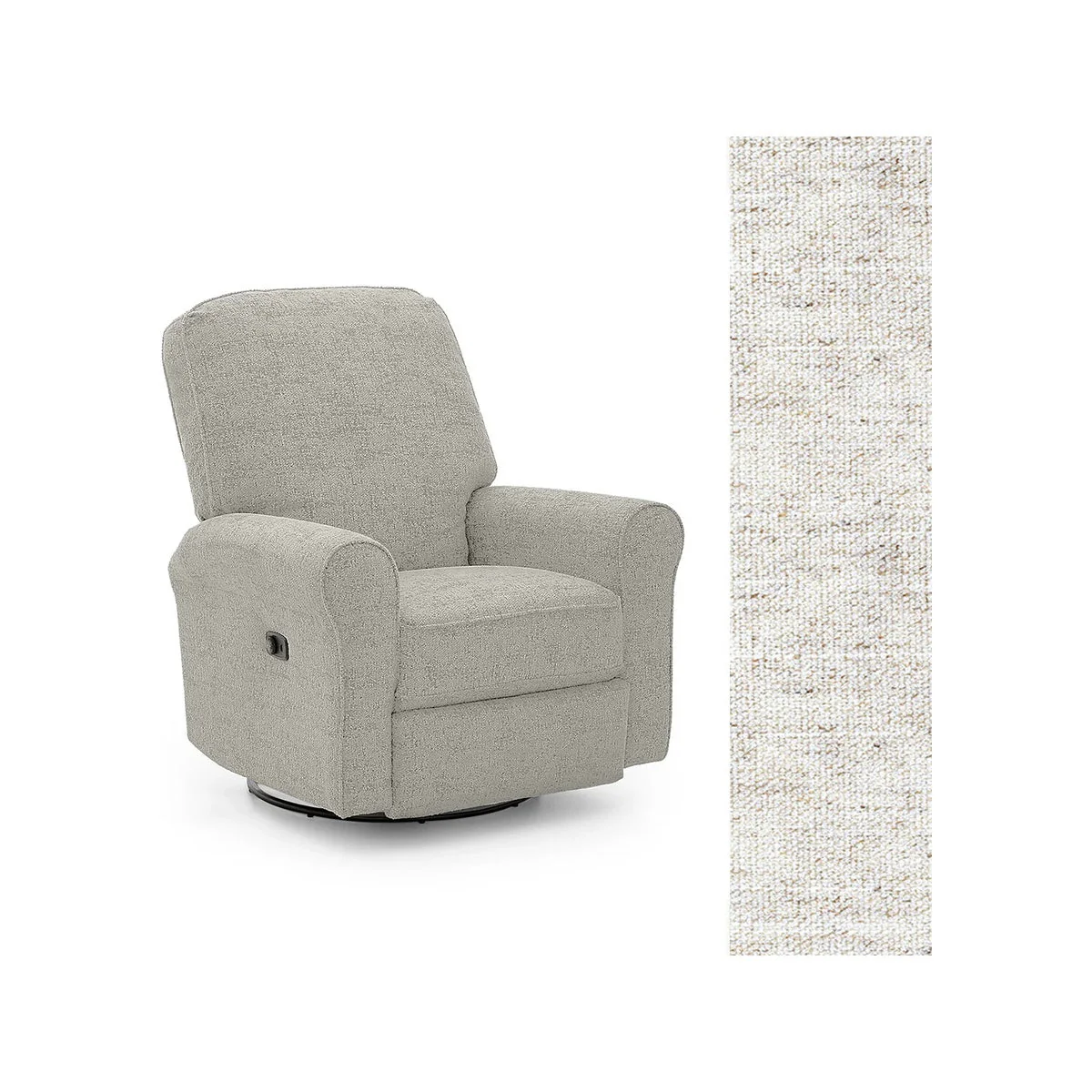 Storytime by Best Chairs Josey Power Swivel Glider Recliner - Image 88