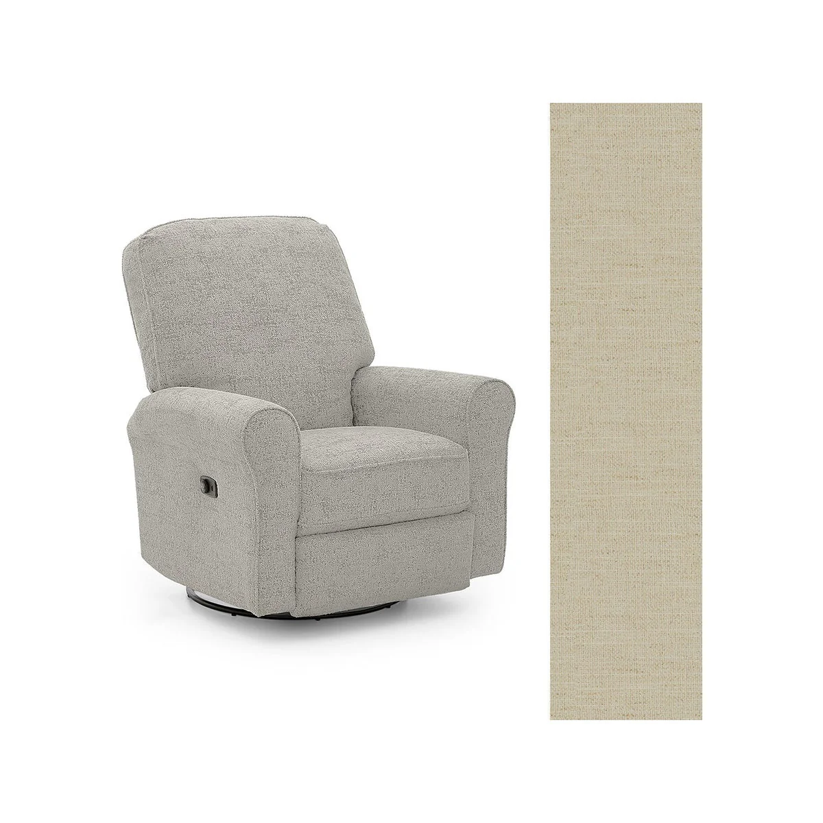 Storytime by Best Chairs Josey Power Swivel Glider Recliner - Image 97