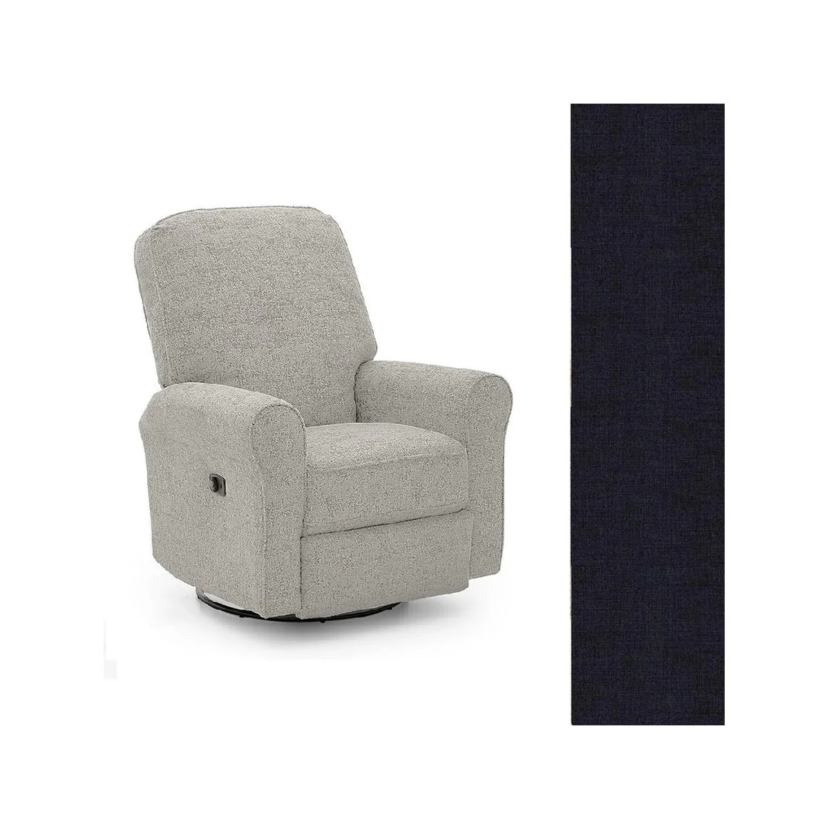 Storytime by Best Chairs Josey Power Tilt Headrest Swivel glider Recliner - Image 101