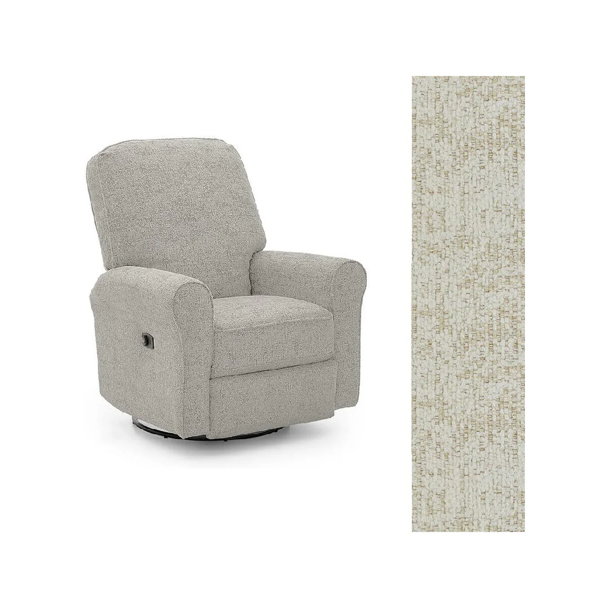 Storytime by Best Chairs Josey Power Tilt Headrest Swivel glider Recliner - Image 104