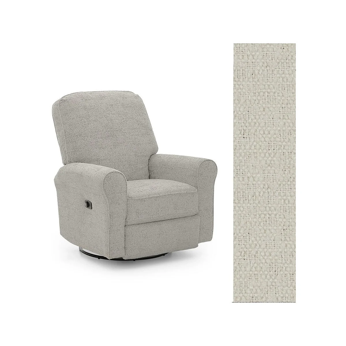 Storytime by Best Chairs Josey Power Tilt Headrest Swivel glider Recliner - Image 106