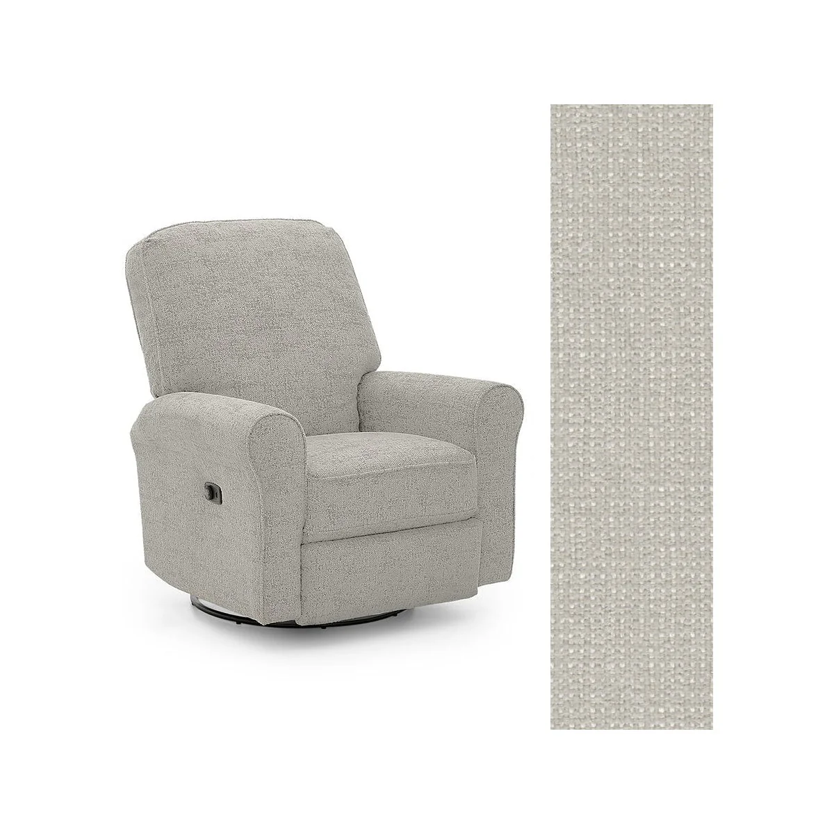Storytime by Best Chairs Josey Power Tilt Headrest Swivel glider Recliner - Image 115