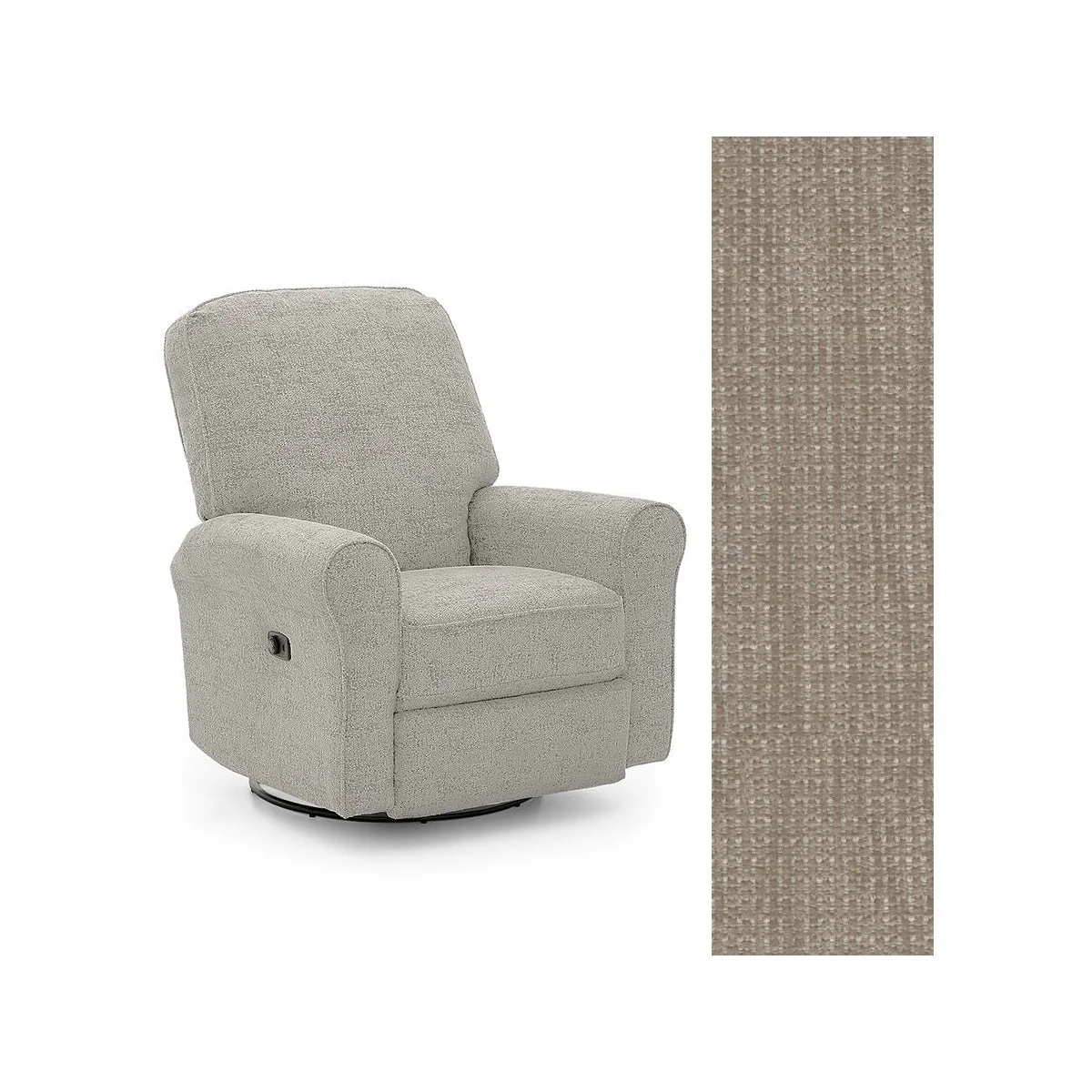 Storytime by Best Chairs Josey Power Tilt Headrest Swivel glider Recliner - Image 116