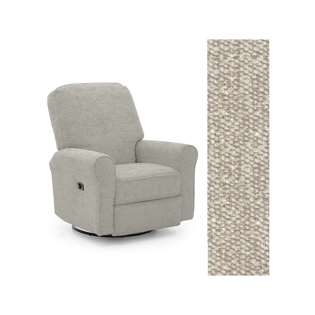 Storytime by Best Chairs Josey Power Tilt Headrest Swivel glider Recliner - Image 120