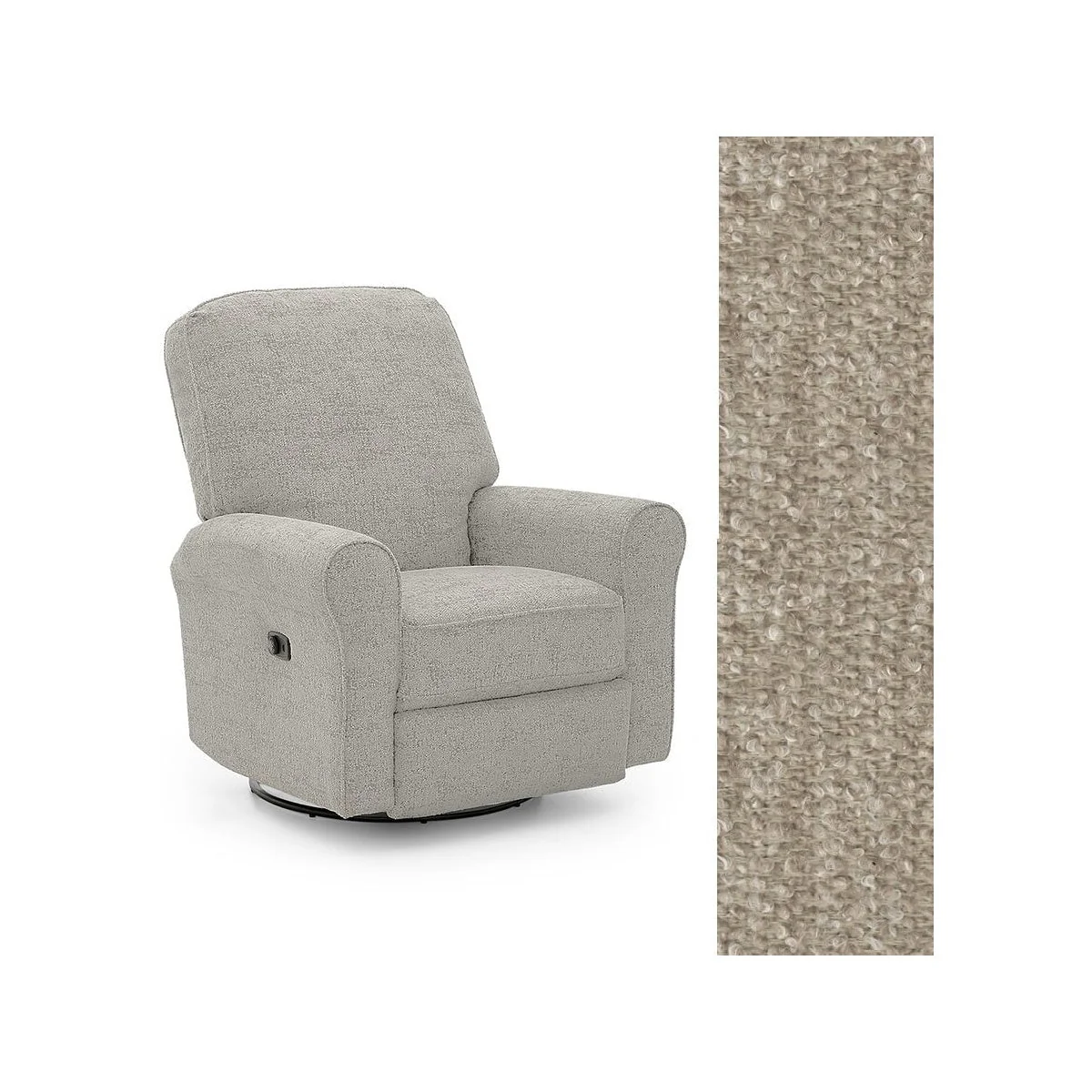 Storytime by Best Chairs Josey Power Tilt Headrest Swivel glider Recliner - Image 122