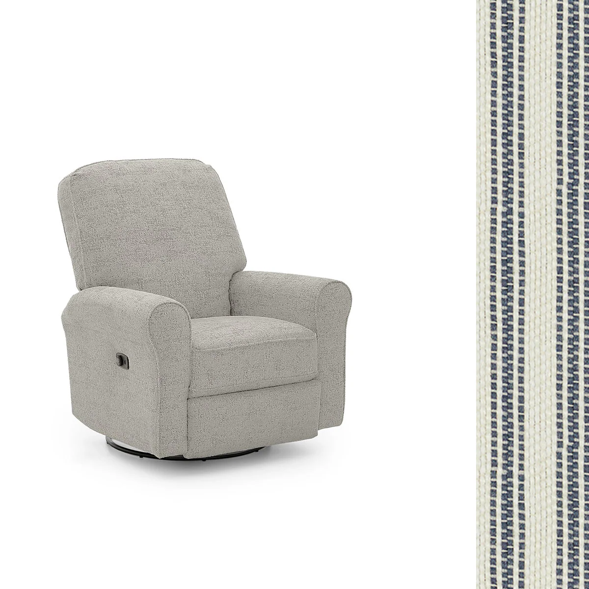 Storytime by Best Chairs Josey Power Tilt Headrest Swivel glider Recliner - Image 129