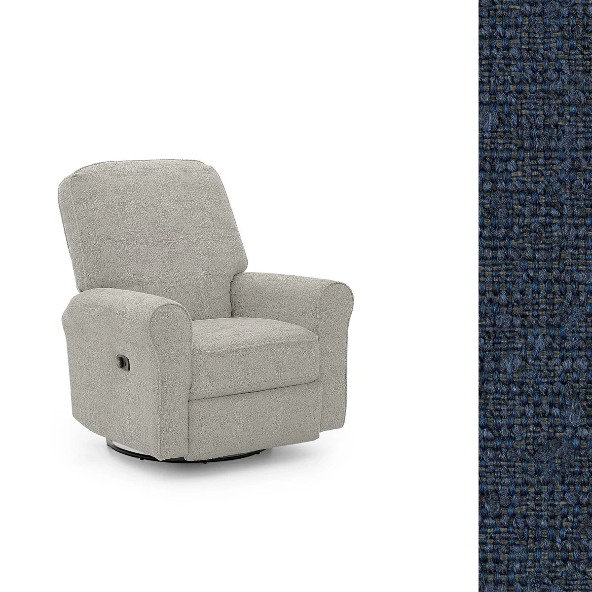 Storytime by Best Chairs Josey Power Tilt Headrest Swivel glider Recliner - Image 132