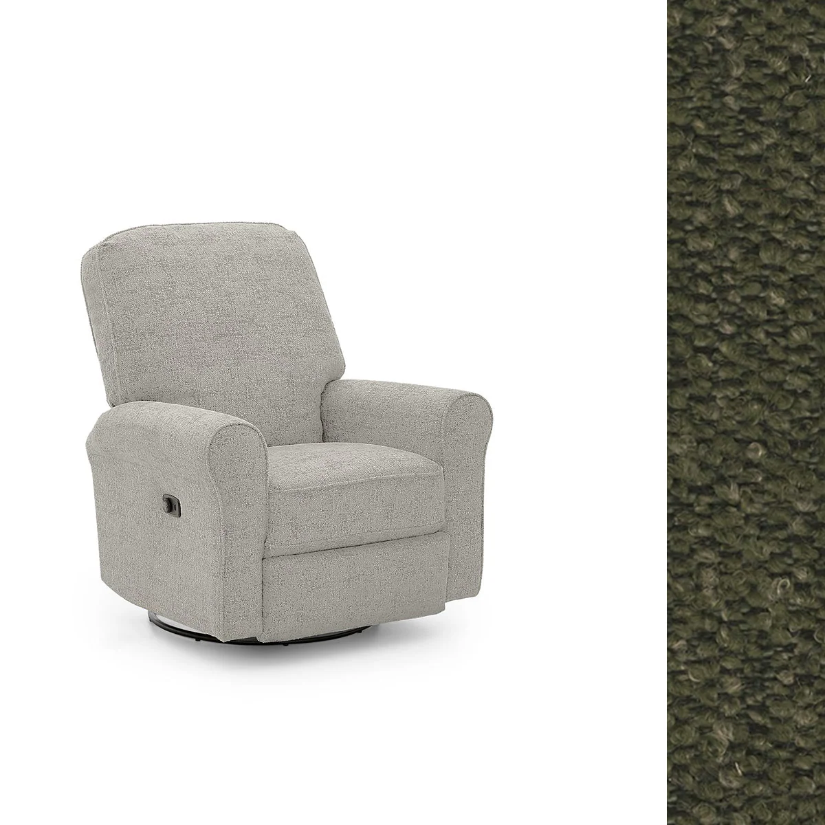 Storytime by Best Chairs Josey Power Tilt Headrest Swivel glider Recliner - Image 142