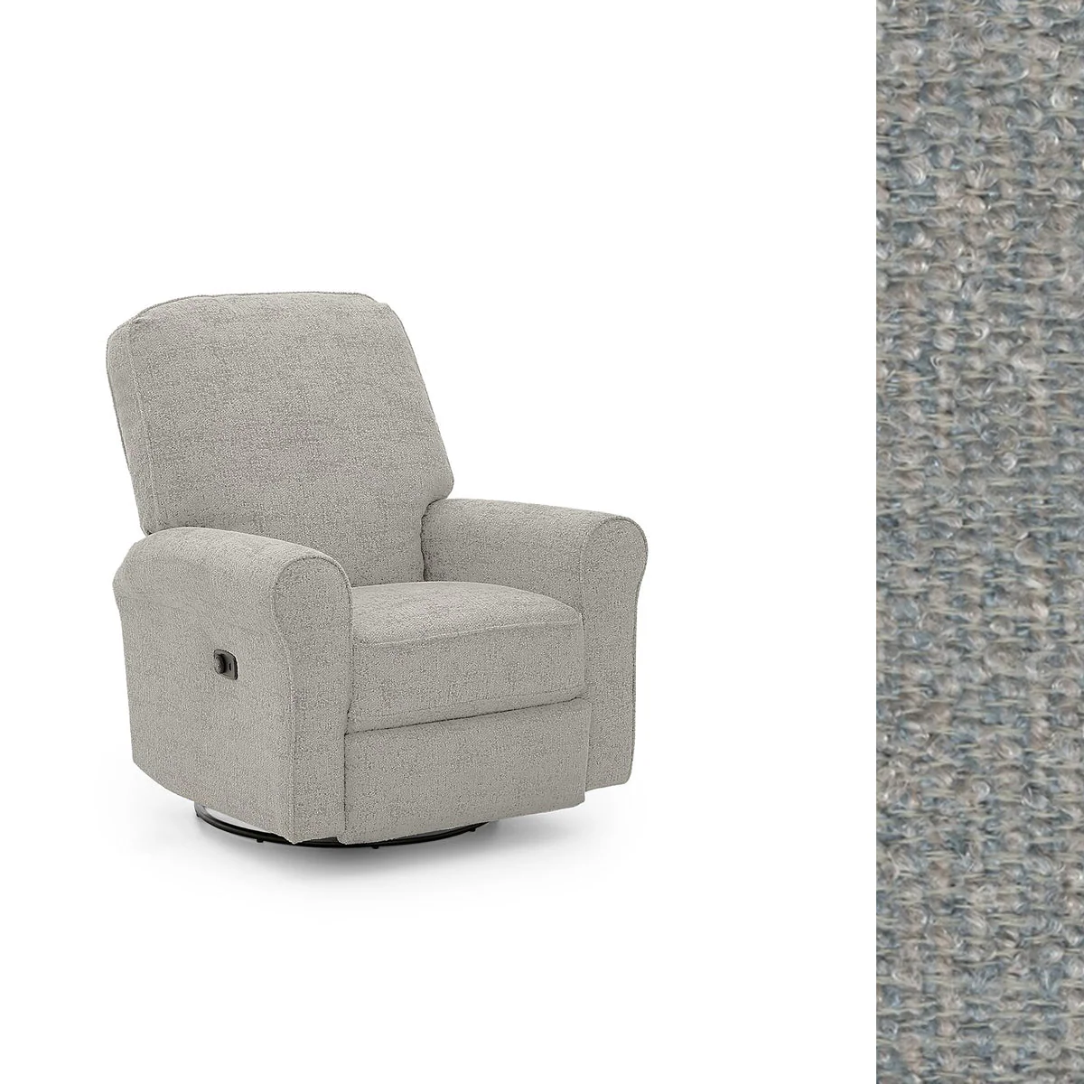 Storytime by Best Chairs Josey Power Tilt Headrest Swivel glider Recliner - Image 143