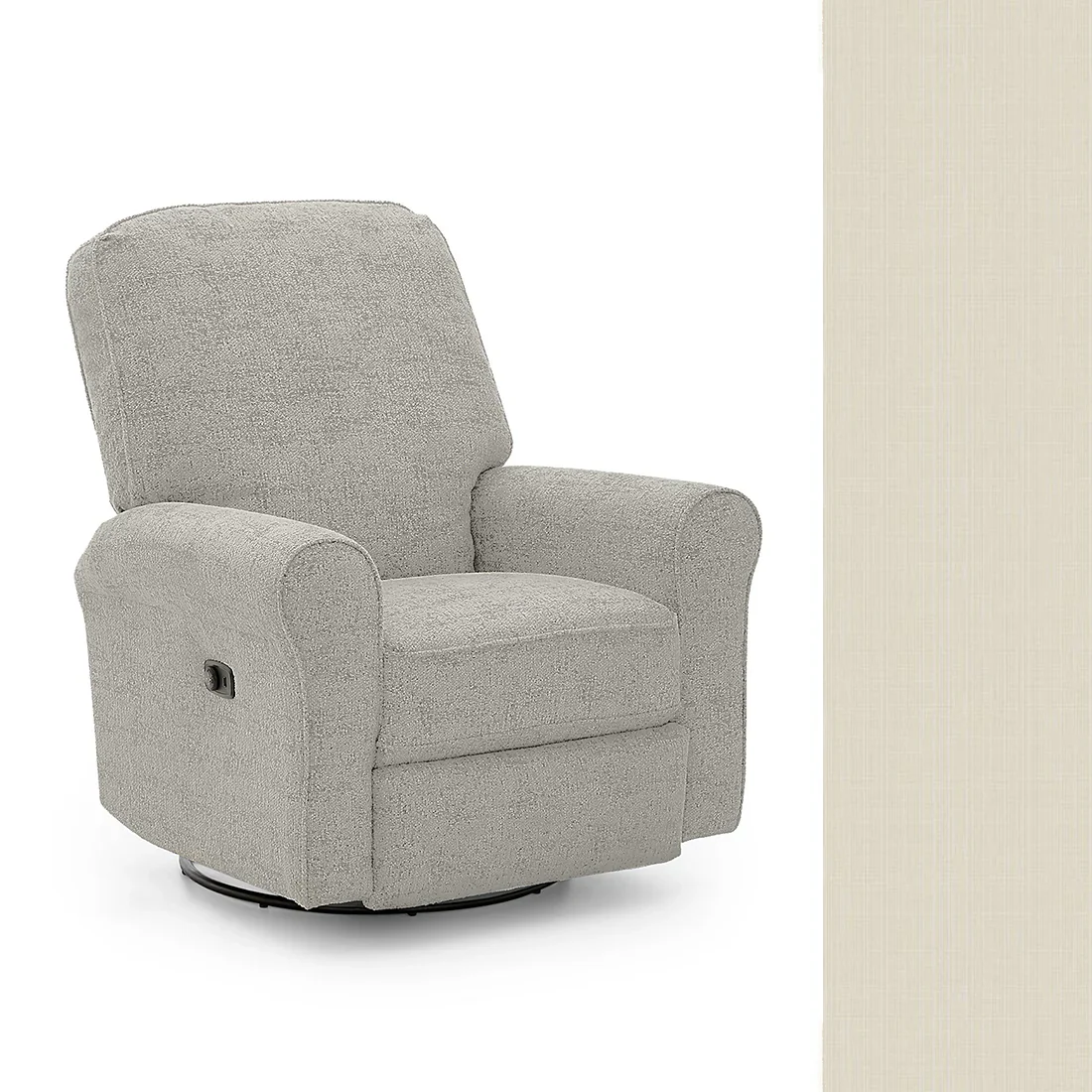 Storytime by Best Chairs Josey Power Tilt Headrest Swivel glider Recliner - Image 30