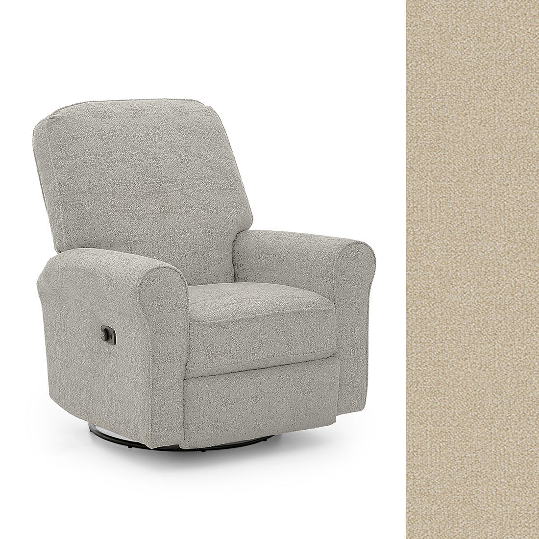 Storytime by Best Chairs Josey Power Tilt Headrest Swivel glider Recliner - Image 32