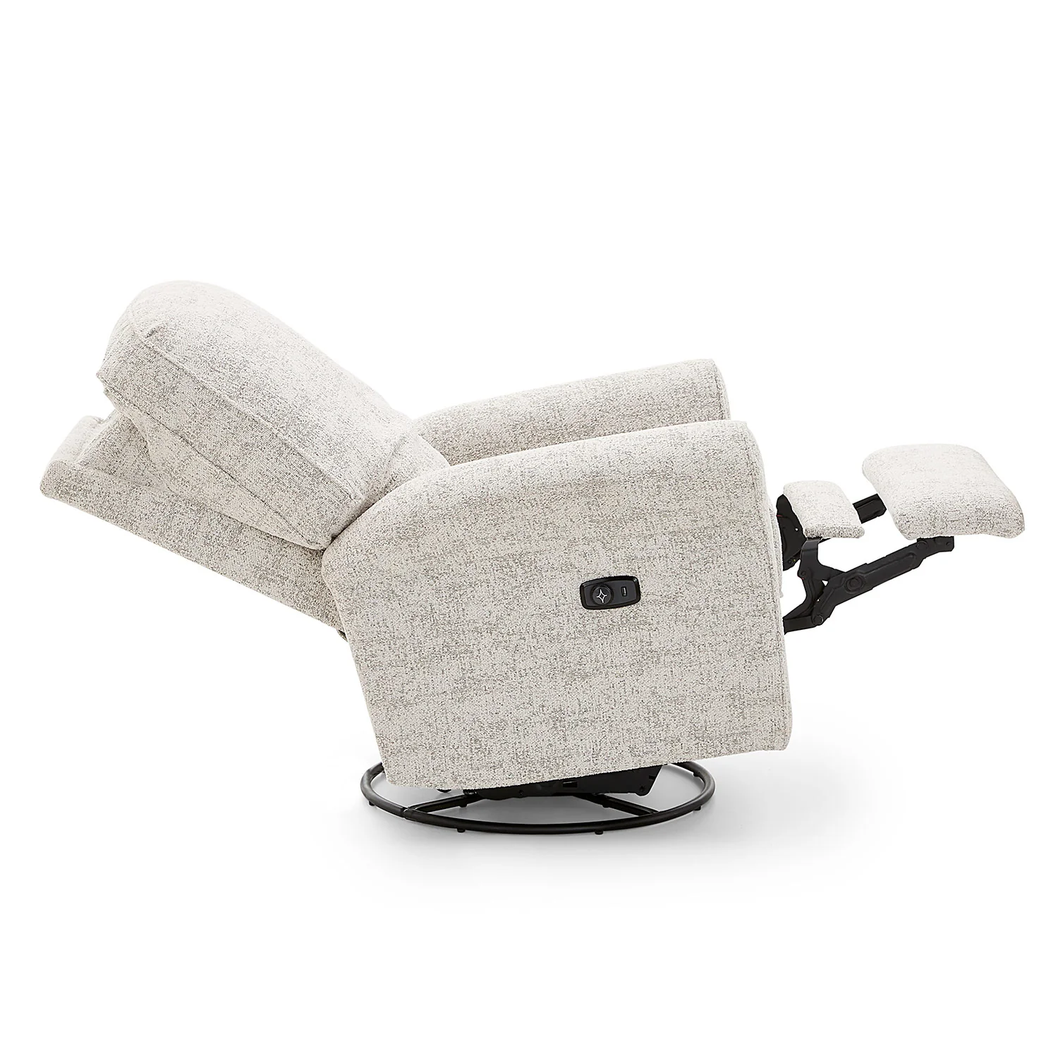 Storytime by Best Chairs Josey Power Tilt Headrest Swivel glider Recliner - Image 4