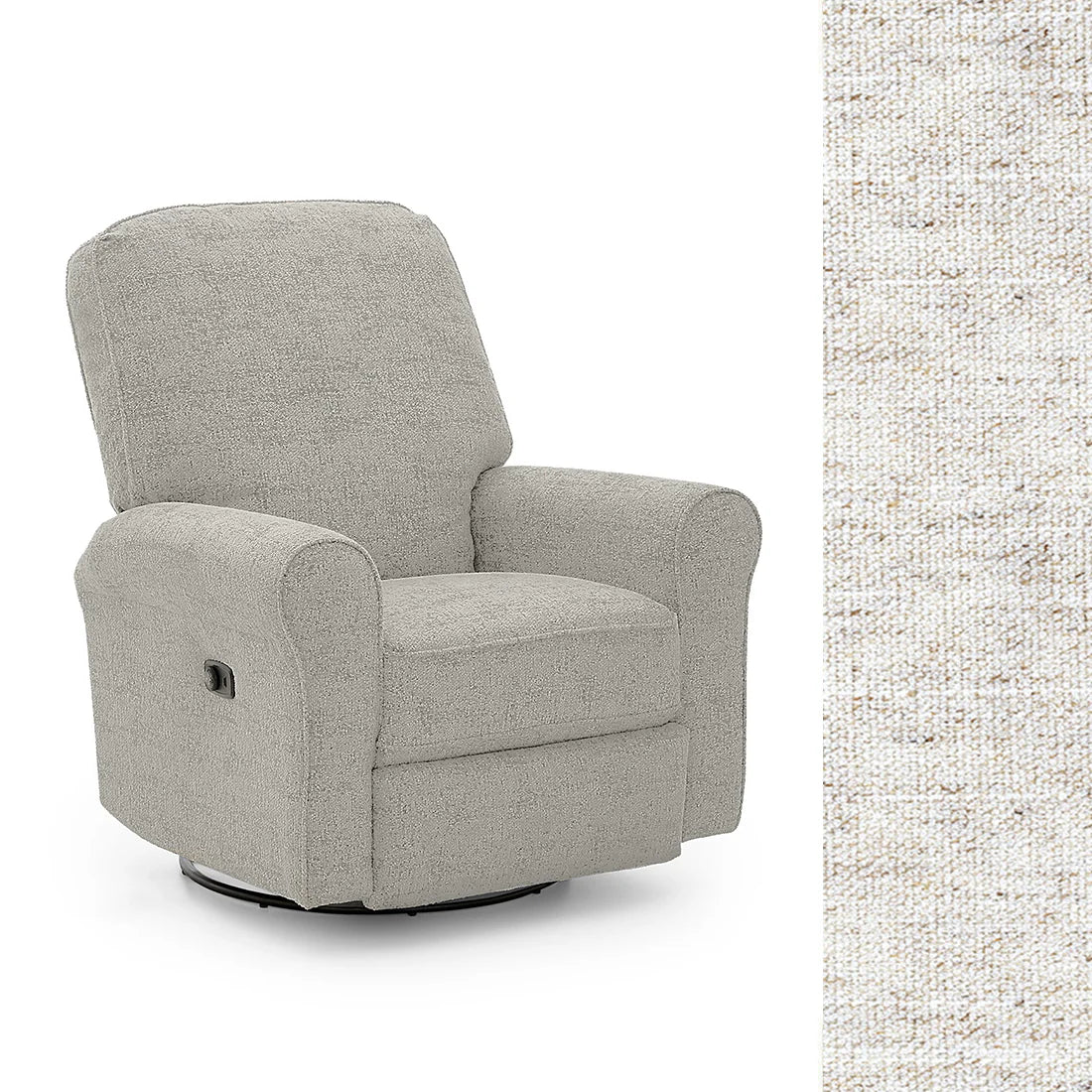 Storytime by Best Chairs Josey Power Tilt Headrest Swivel glider Recliner - Image 40