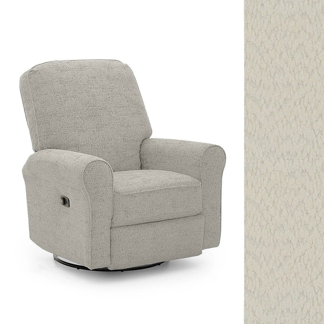 Storytime by Best Chairs Josey Power Tilt Headrest Swivel glider Recliner - Image 42