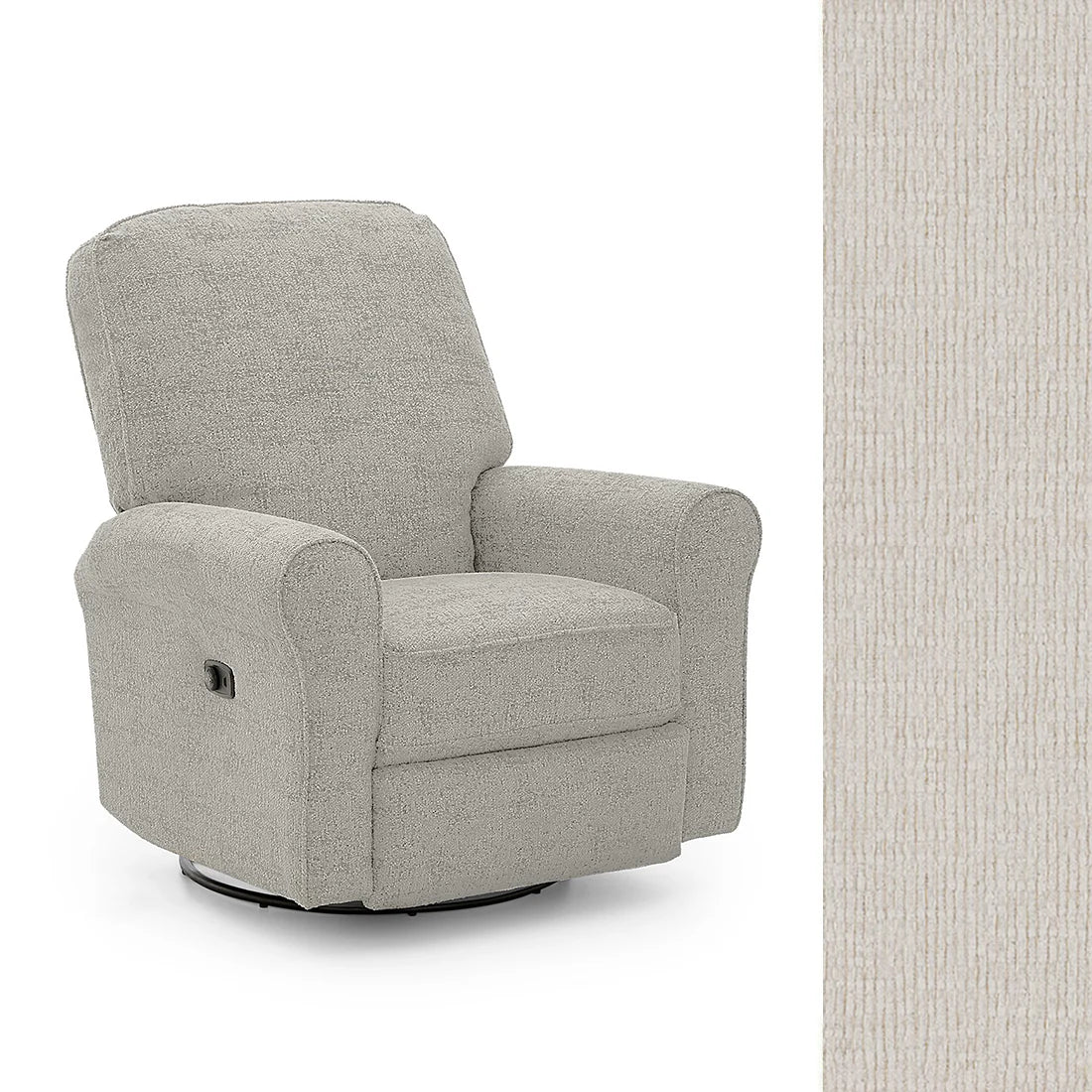 Storytime by Best Chairs Josey Power Tilt Headrest Swivel glider Recliner - Image 45