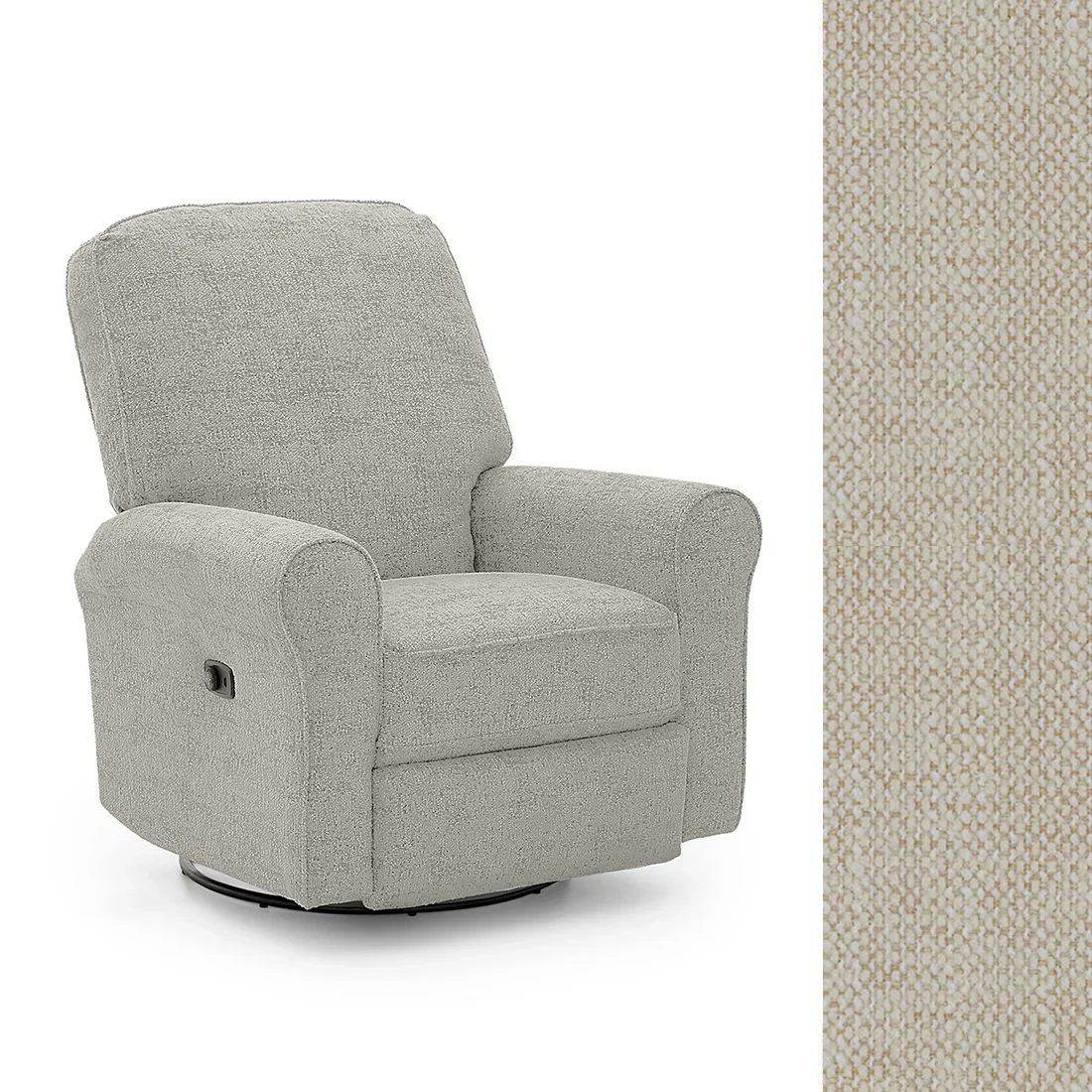 Storytime by Best Chairs Josey Power Tilt Headrest Swivel glider Recliner - Image 47