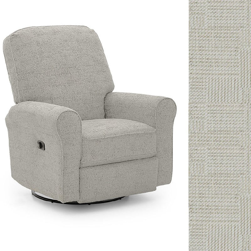Storytime by Best Chairs Josey Power Tilt Headrest Swivel glider Recliner - Image 51