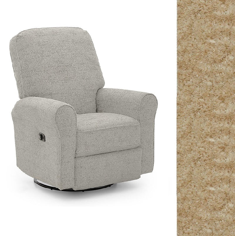 Storytime by Best Chairs Josey Power Tilt Headrest Swivel glider Recliner - Image 52