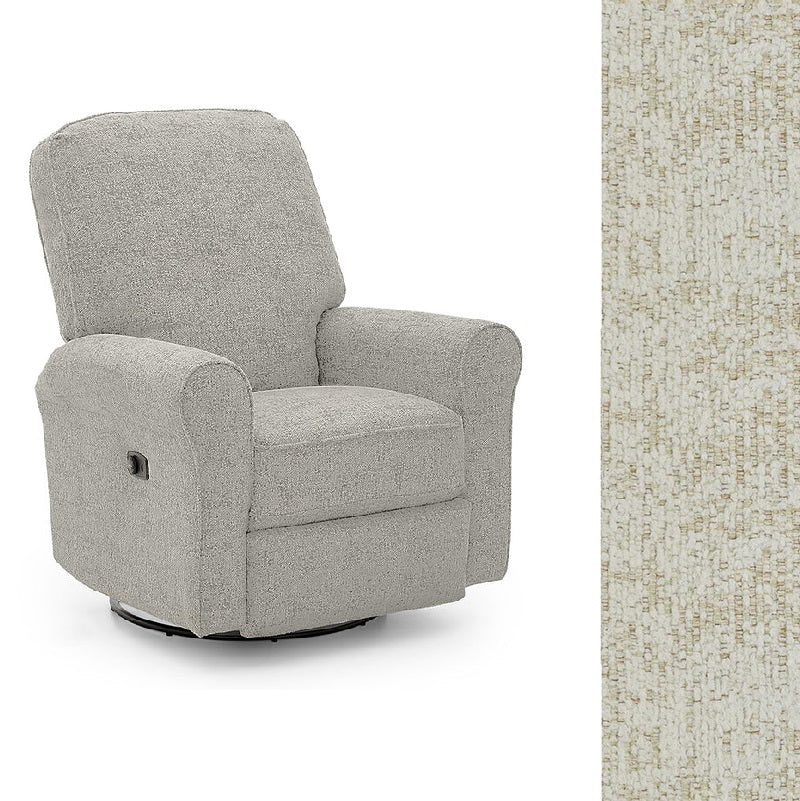 Storytime by Best Chairs Josey Power Tilt Headrest Swivel glider Recliner - Image 56