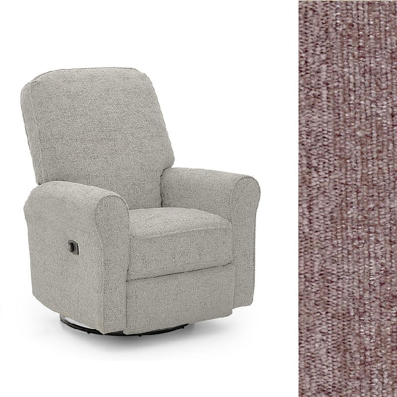Storytime by Best Chairs Josey Power Tilt Headrest Swivel glider Recliner - Image 57