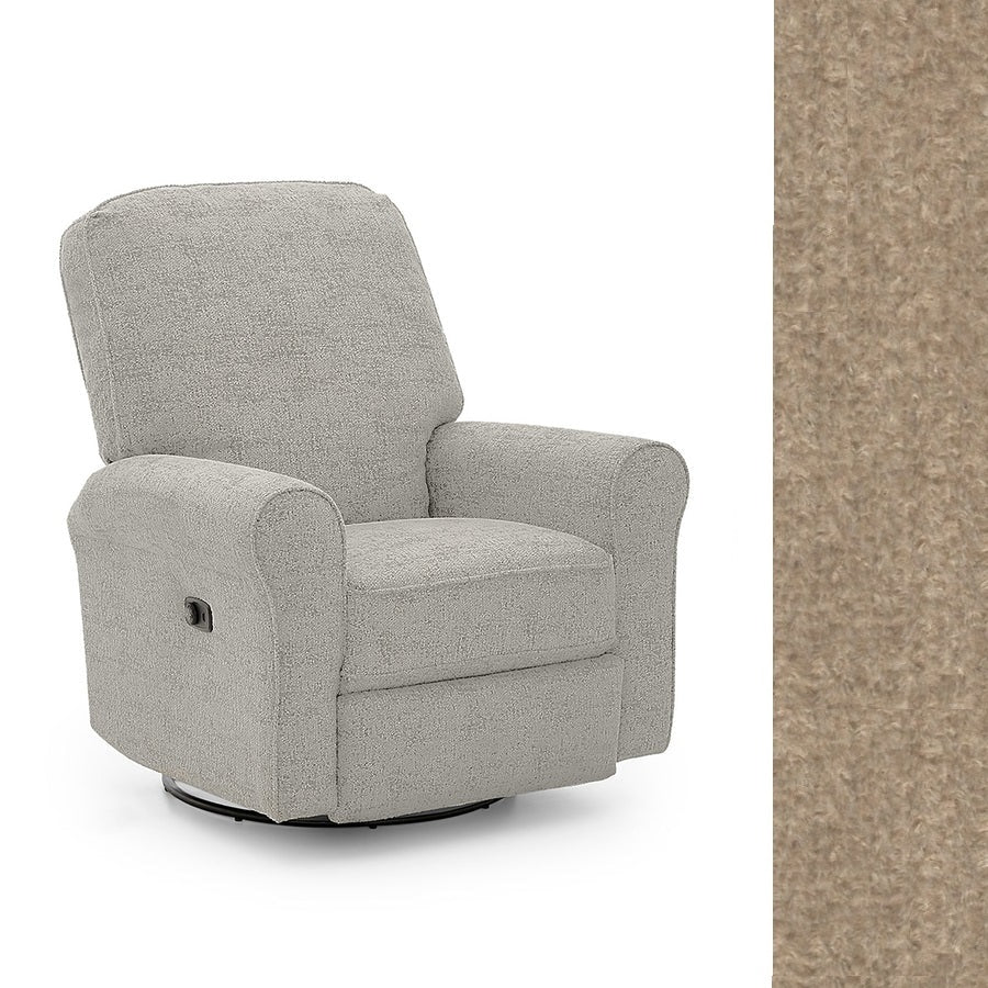 Storytime by Best Chairs Josey Power Tilt Headrest Swivel glider Recliner - Image 60