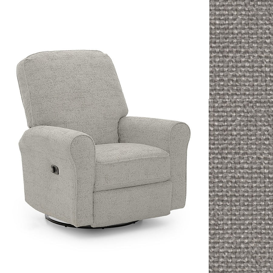 Storytime by Best Chairs Josey Power Tilt Headrest Swivel glider Recliner - Image 62