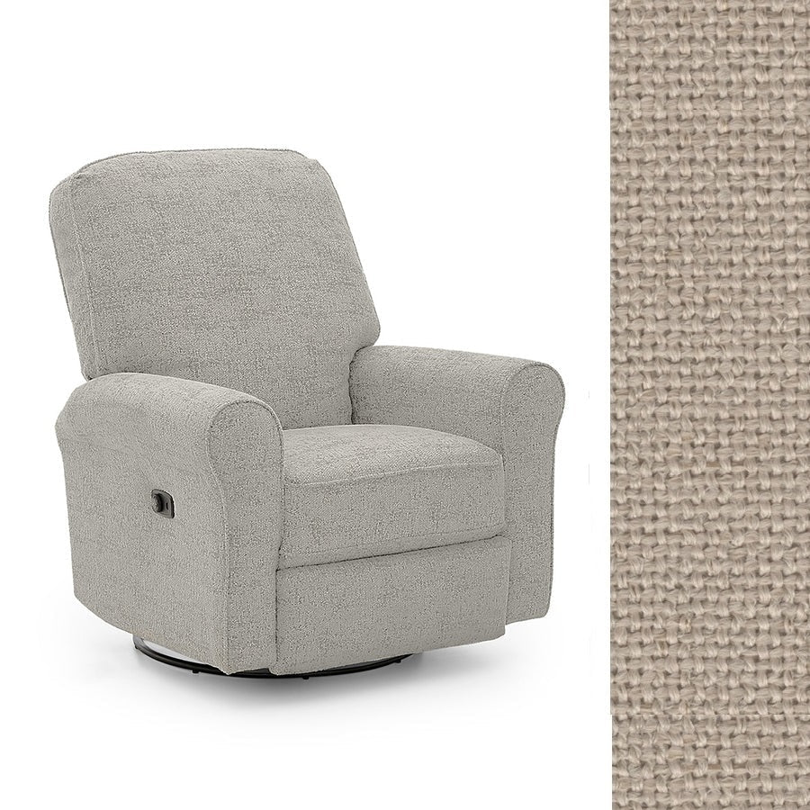 Storytime by Best Chairs Josey Power Tilt Headrest Swivel glider Recliner - Image 65