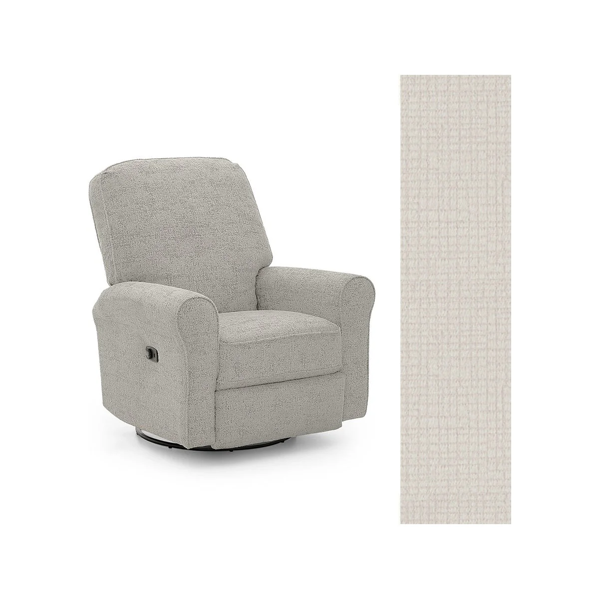 Storytime by Best Chairs Josey Power Tilt Headrest Swivel glider Recliner - Image 79