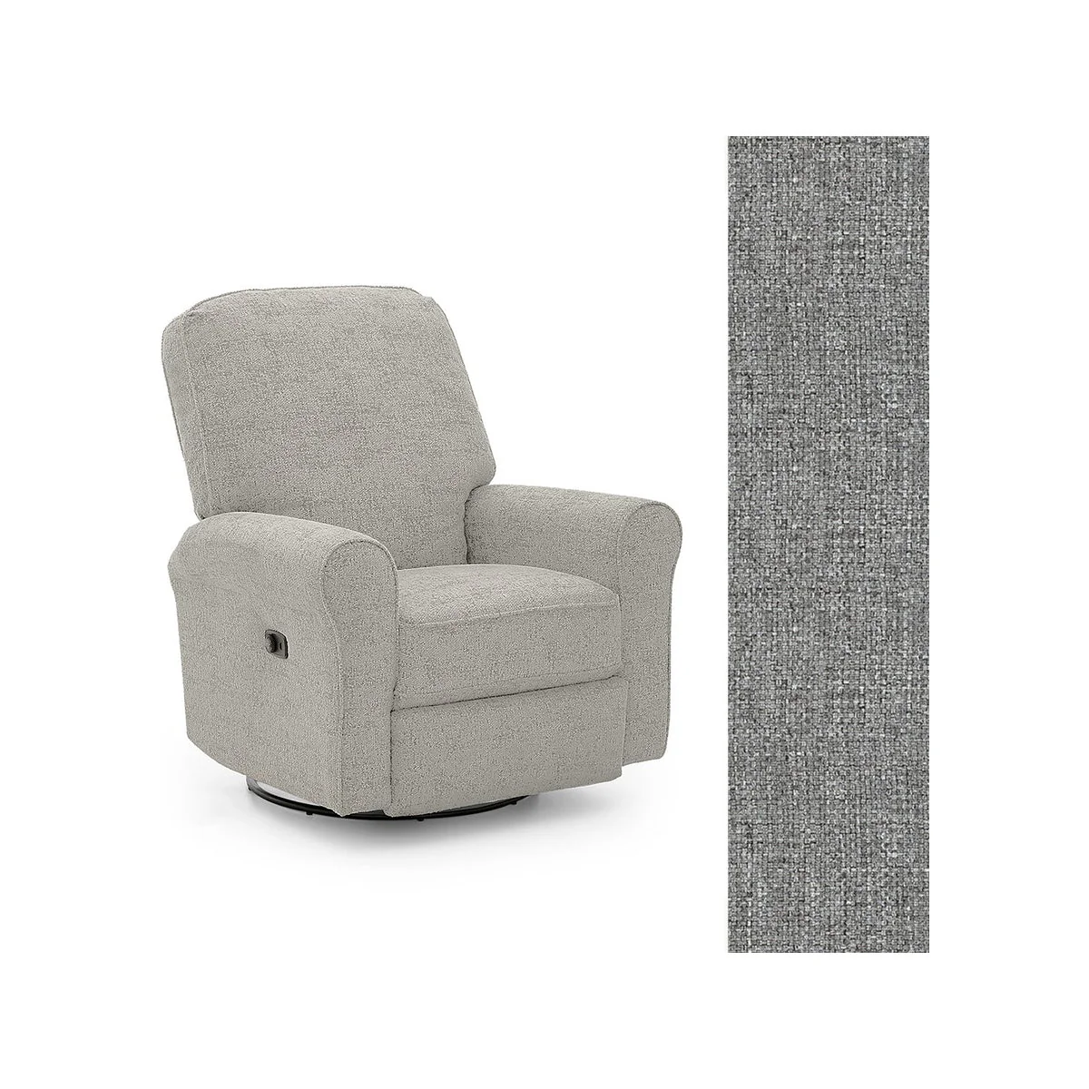 Storytime by Best Chairs Josey Power Tilt Headrest Swivel glider Recliner - Image 84