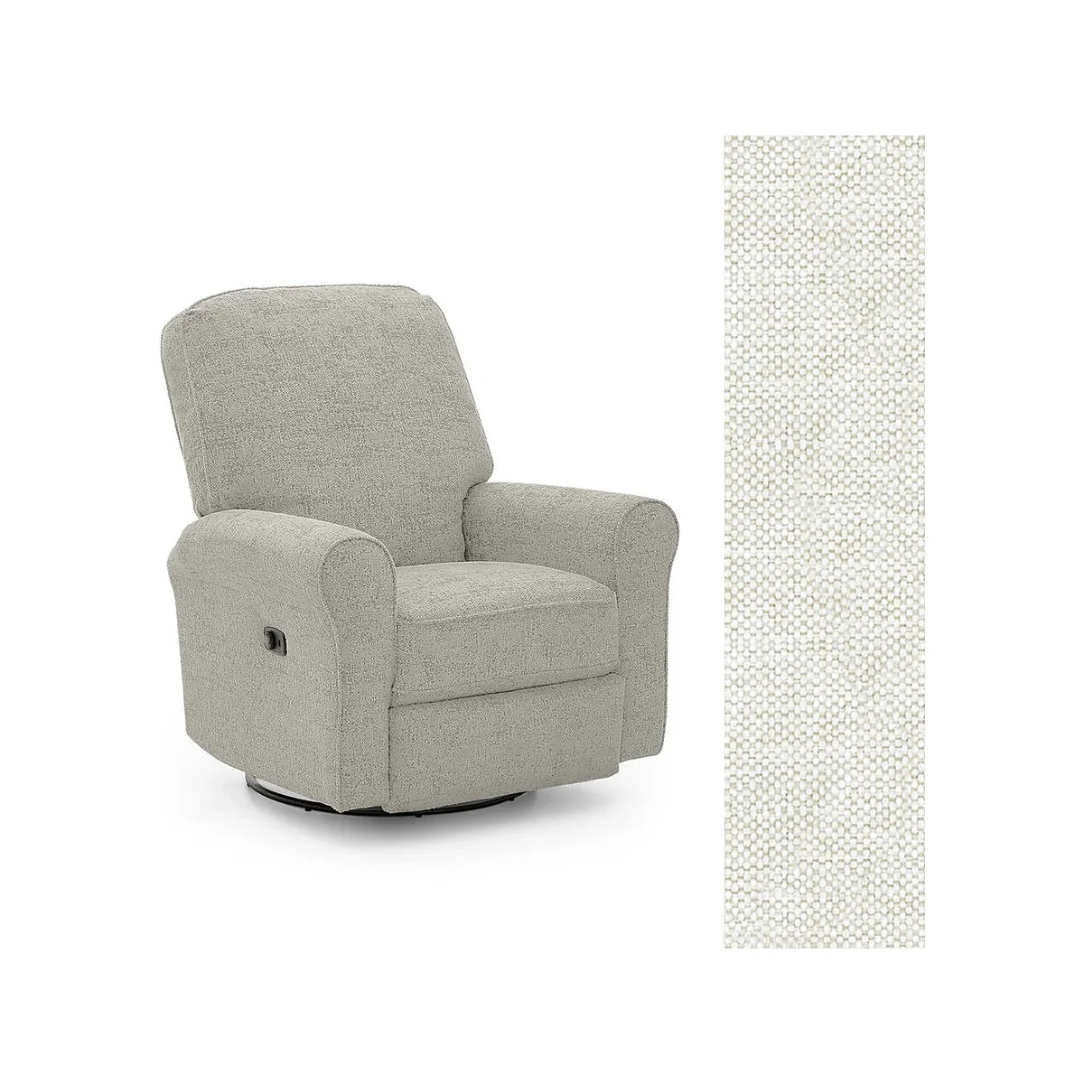 Storytime by Best Chairs Josey Power Tilt Headrest Swivel glider Recliner - Image 85