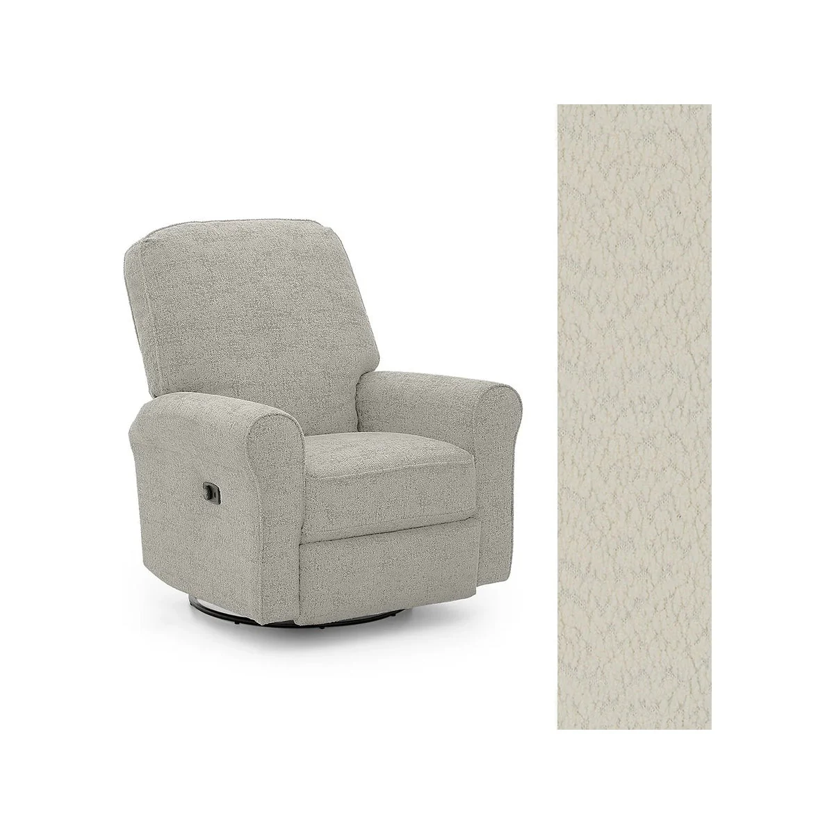 Storytime by Best Chairs Josey Power Tilt Headrest Swivel glider Recliner - Image 90