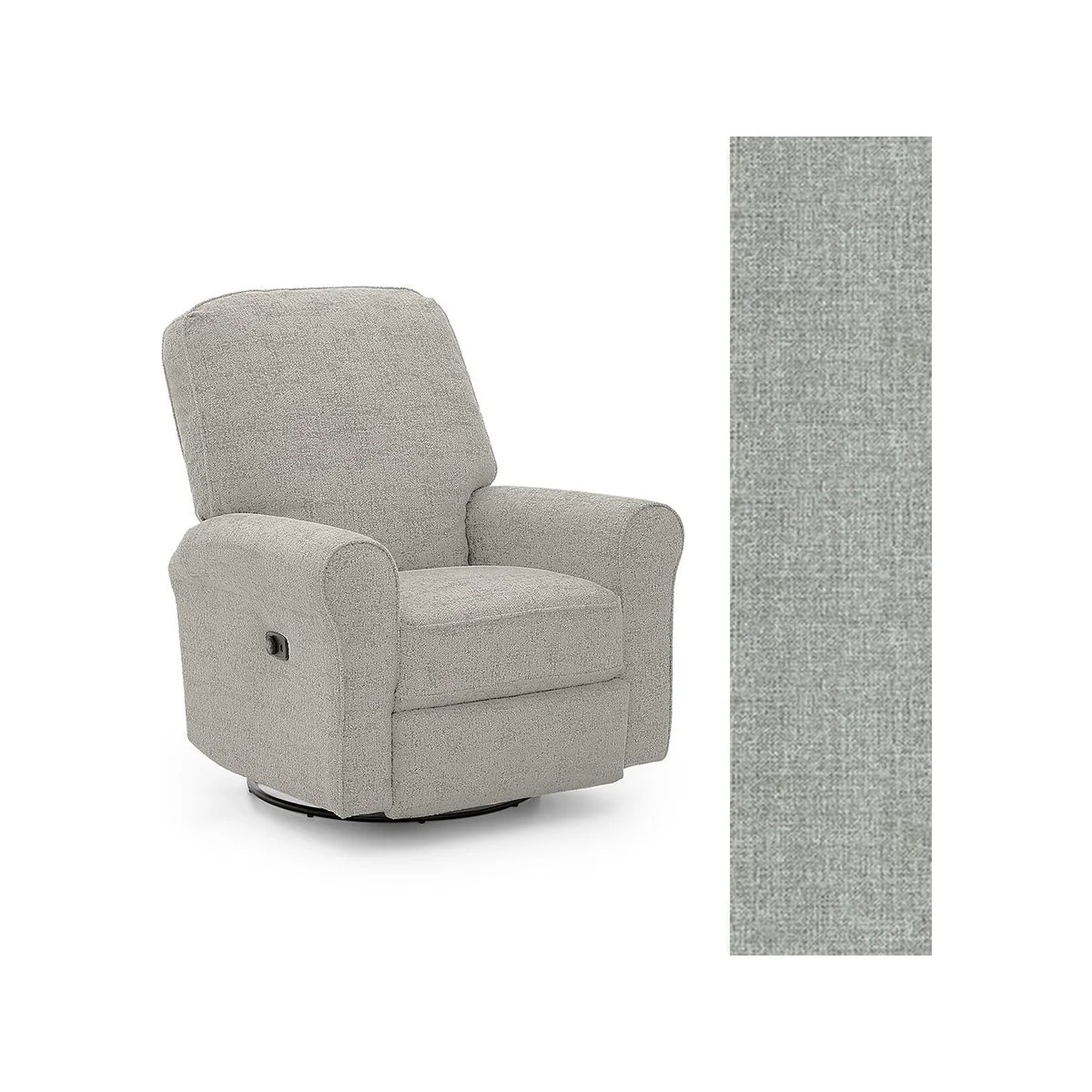 Storytime by Best Chairs Josey Power Tilt Headrest Swivel glider Recliner - Image 91