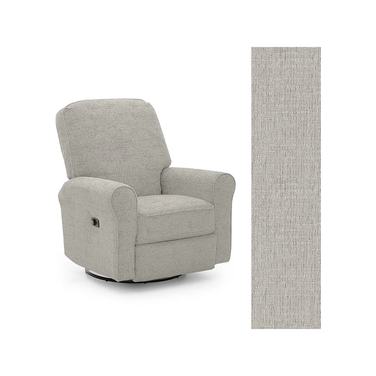 Storytime by Best Chairs Josey Power Tilt Headrest Swivel glider Recliner - Image 92